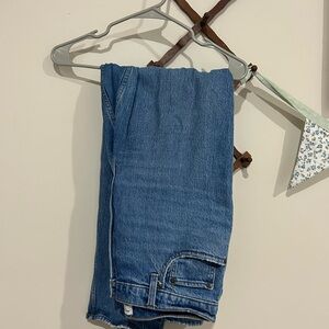 Abercrombie & Fitch Women's 90s ultra high rise Straight Leg